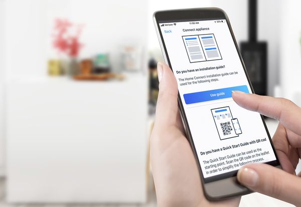 Home Connect App pairing with appliance