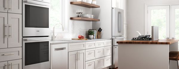 Bosch modern kitchen angled