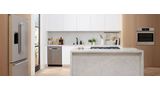 Bosch kitchen appliances straight on shot