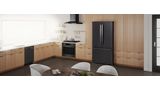 Bosch black stainless steel kitchen